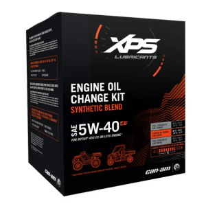Can-Am XPS 4T 5W-40 syntetisk motorolja, bytessats Rotax 450 cc-motor eller mindre