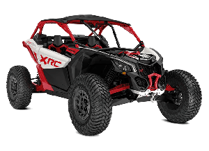 Can-Am Maverick X RC Turbo RR Hybrid White & Legion Red INT - NRMM 2025