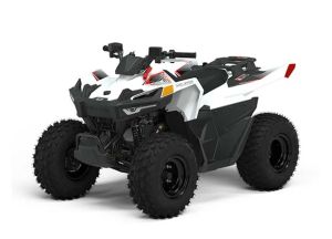 Polaris Outlaw 70 Terräng 2024 Bright White/Indy Red