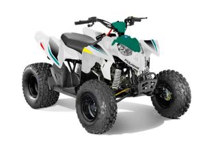 Polaris Outlaw 110 White/Green Terräng 2025