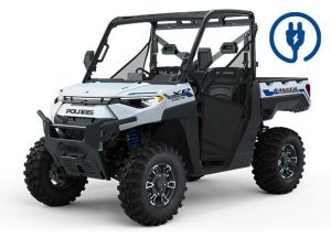 Polaris Ranger EV full size Ultimate Ice White Pearl Traktor B 2024