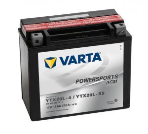 Varta batteri 12v 18Ah YTX20L-BS